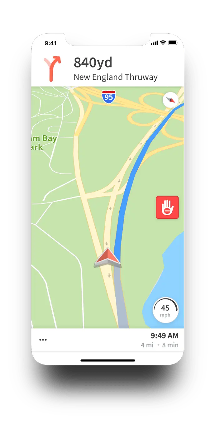 Wrong-way driver feature